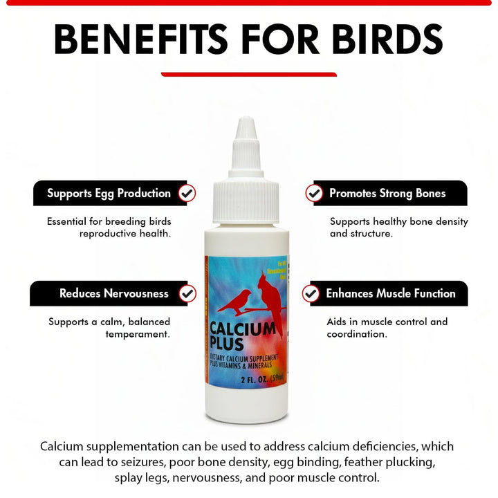 Morning Bird Calcium Plus Liquid 2 Fl Oz