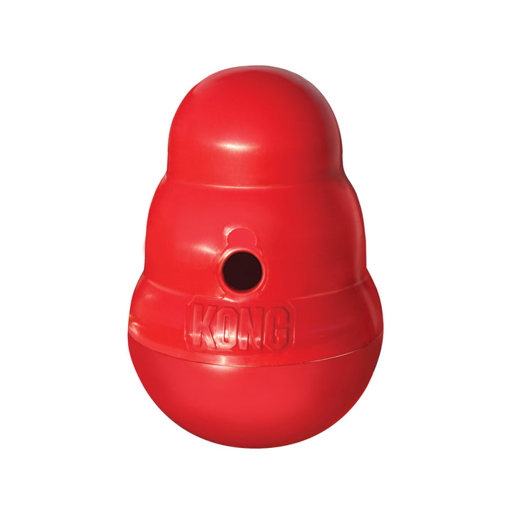KONG Wobbler, Interactive Treat-Dispensing Dog Toy, for Medium/Large Dogs