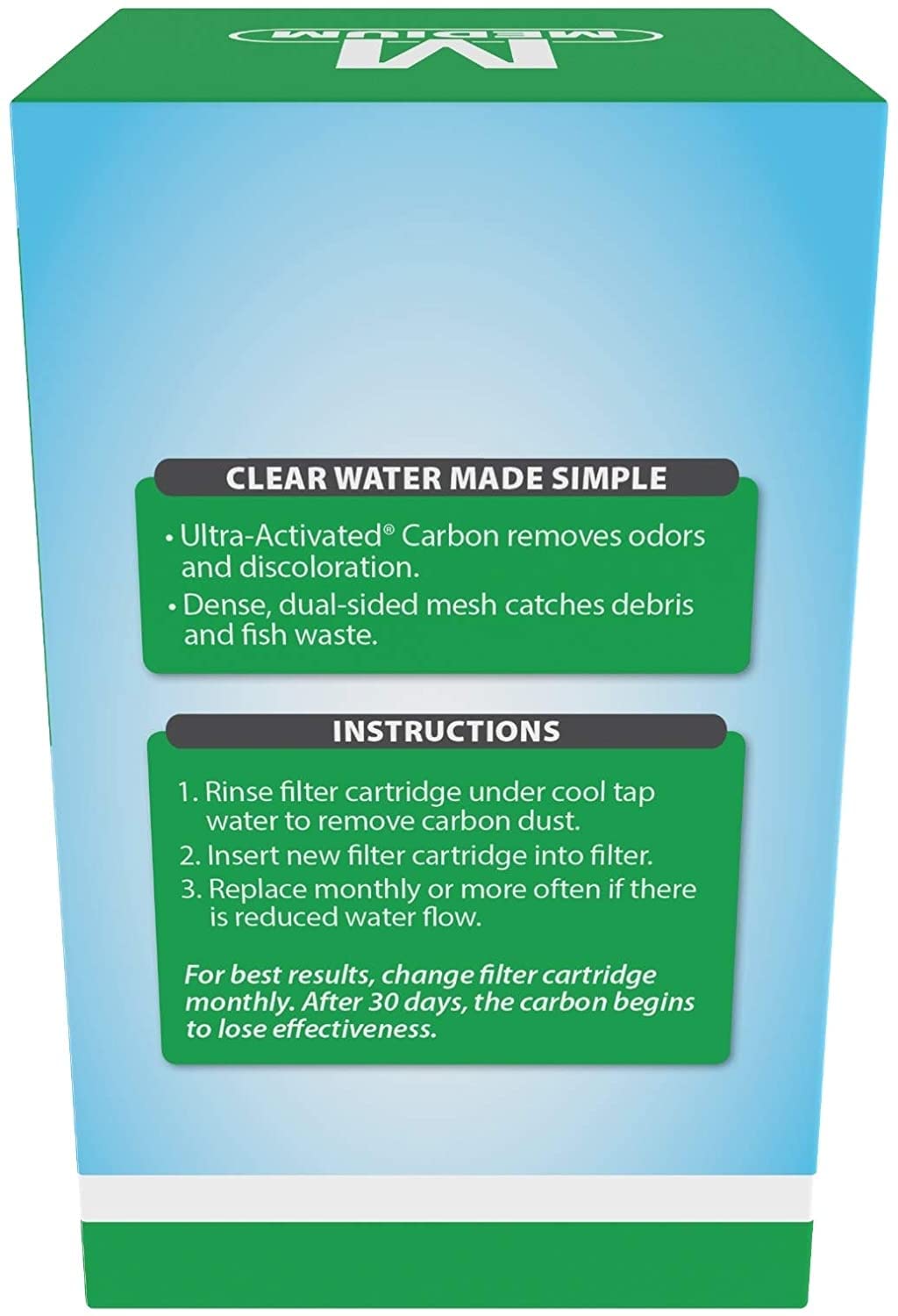 Tetra Whisper Bio-Bag Medium Filter Cartridges for Aquariums, 3 Count