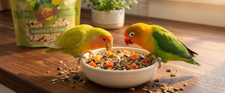 Volkman Avian Science Lovebird &amp; Conure Bird Seed 4 Lb