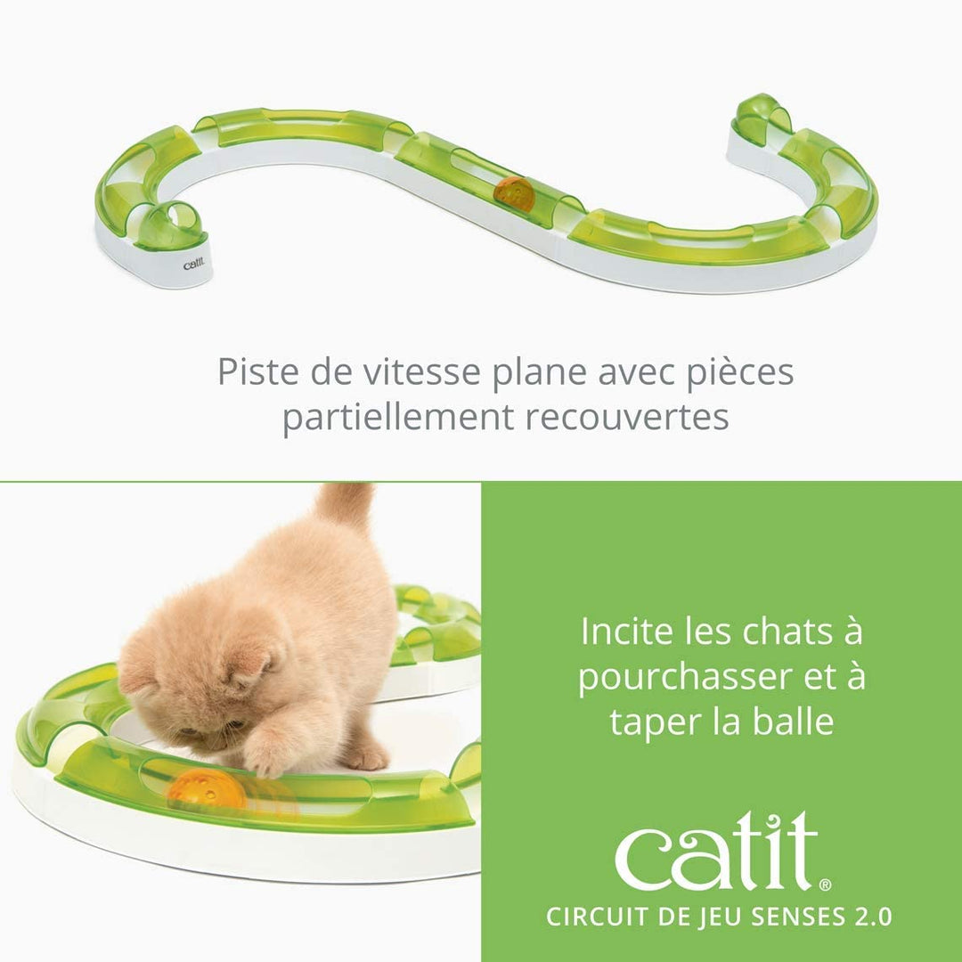 Catit Senses 2.0 Play Circuit Interactive Cat Toy - 8-Piece