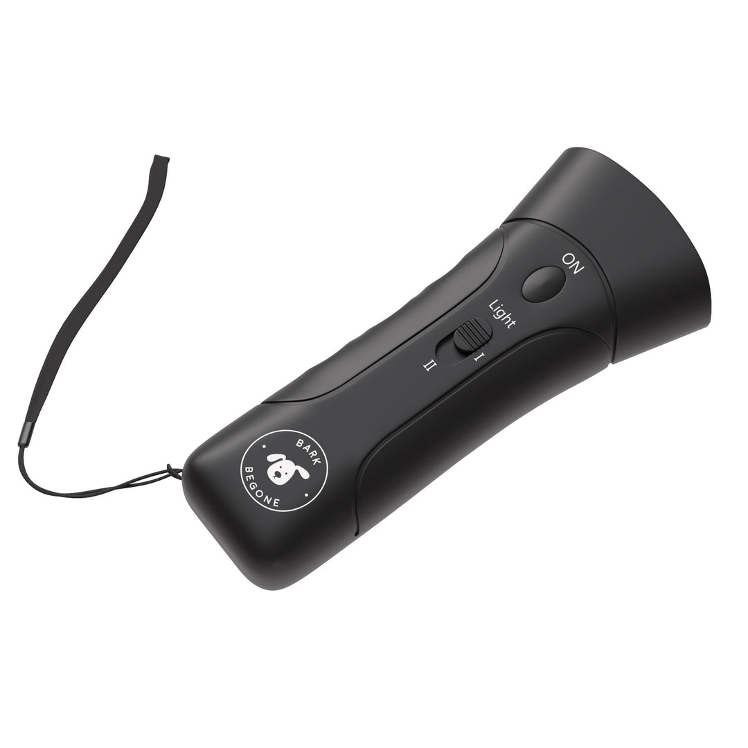 Bark Begone Ultrasonic Dog Bark Deterrent &amp; Behavior Corrector - Stop Barking, Jumping, Aggression Without Yelling -Just Point &amp; Press! Backed by Kevin Harrington from Shark Tank (Bark Begone Classic)