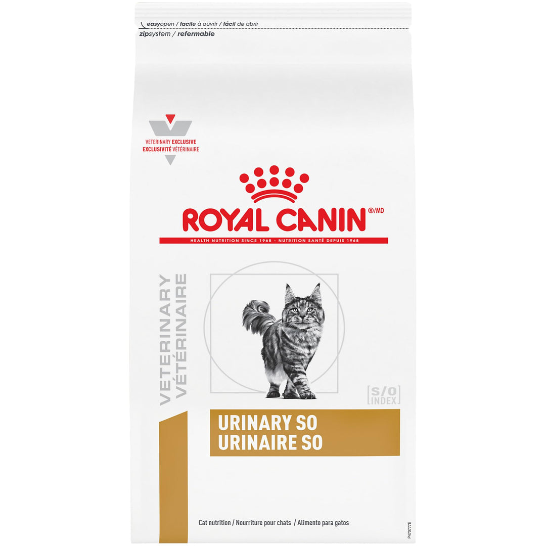 ROYAL CANIN Veterinary Diet Feline Urinary SO Adult Dry Cat Food, 7.7 lb Bag