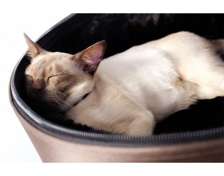 Sleepypod® Mobile Pet Bed, Crash Tested Cat/Dog Car Seat + Carrier, Pink