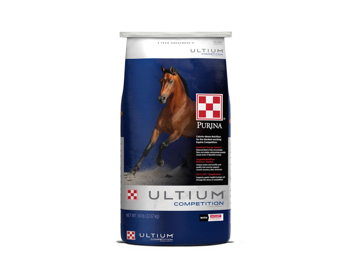Purina | Ultium Competition Horse Formula - Horse Feed | 50 Pound (50 LB) Bag