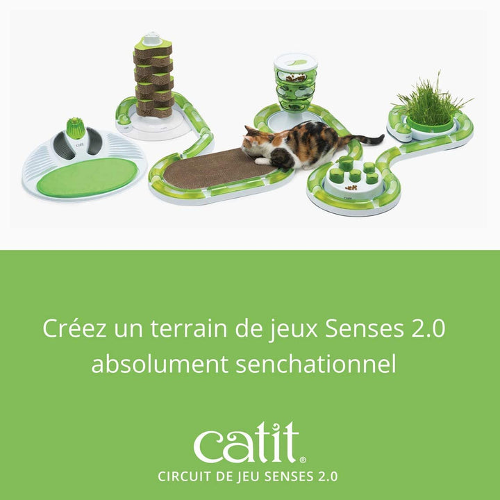 Catit Senses 2.0 Play Circuit Interactive Cat Toy - 8-Piece