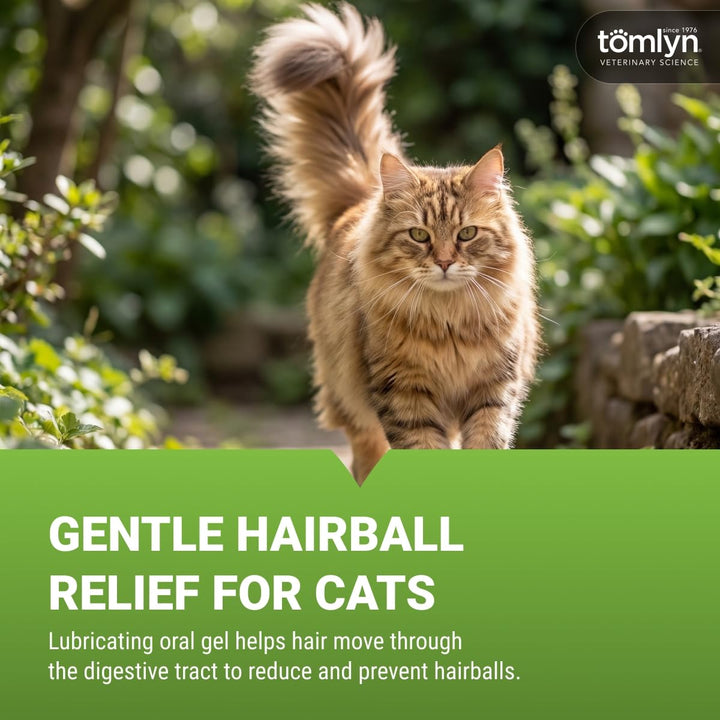 TOMLYN Laxatone, Hairball Gel for Cats, Tuna, 4.25 oz