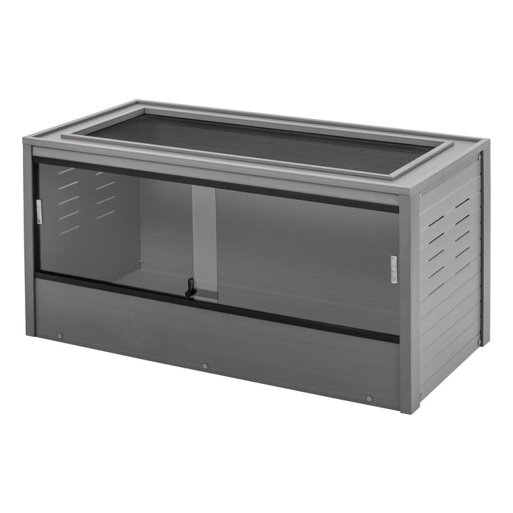 New Age Pet® ECOFLEX® 48" Mojave Reptile Enclosure, Large, Grey