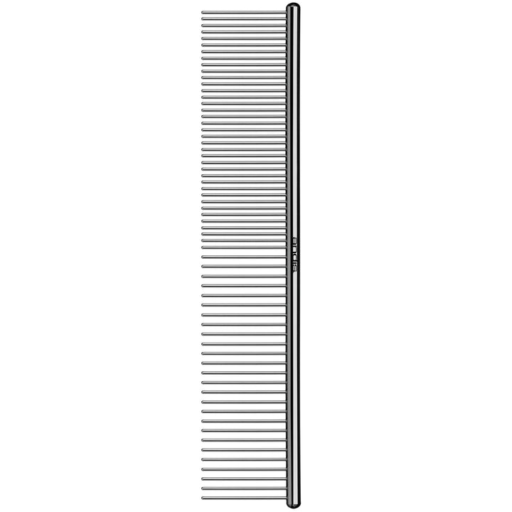 Andis 65730 Stainless-Steel Comb for Knots, Mats &amp; Loose Hair Removal - Effective Dematting Tool, Comfortable, Lightweight, Portable &amp; Safe for Dogs, Cats &amp; Pets – Silver, 7-1/2-Inch