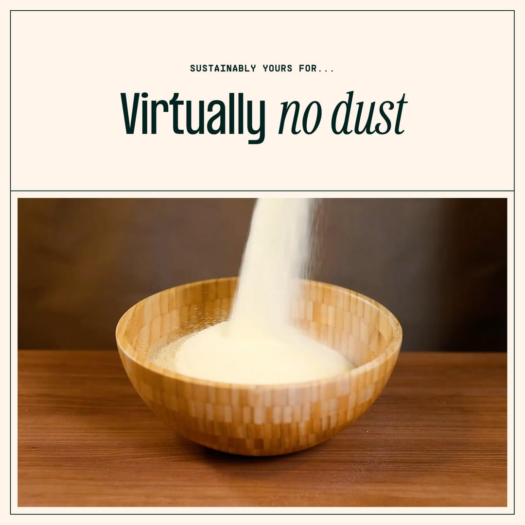 Sustainably Yours Natural Cat Litter, Small-Grain Formula, Exceptional Clumping &amp; Odor Control, Virtually No Dust, Soft on Paws, Corn &amp; Cassava Plant-Based, Unscented, 10 lbs