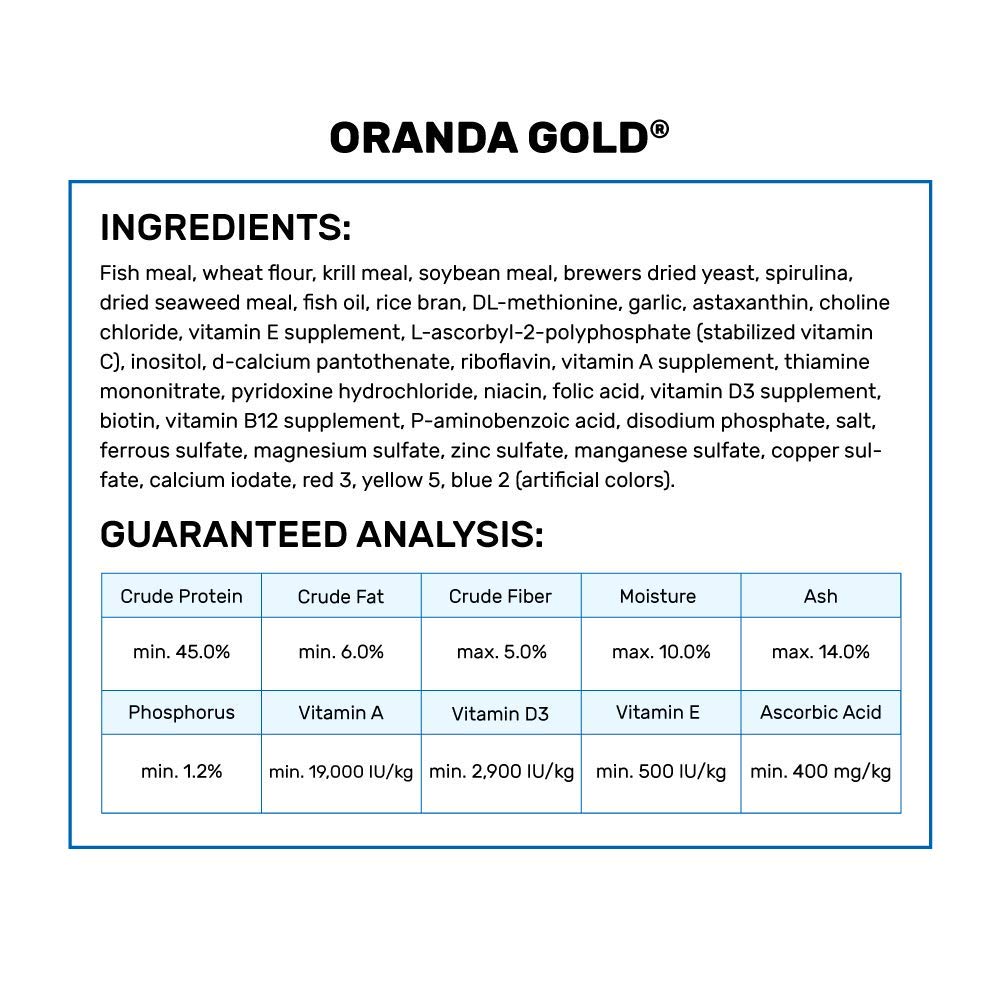 Hikari 10.5-Ounce Oranda Gold Floating Pellets for Pets, Mini