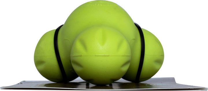 WEST PAW Zogoflex Tux Treat Dispensing Dog Chew Toy – Interactive Chewing Toy for Dogs – Dog Games for Aggressive Chewers, Fetch, Catch – Holds Kibble, Treats, Large 5", Granny Smith