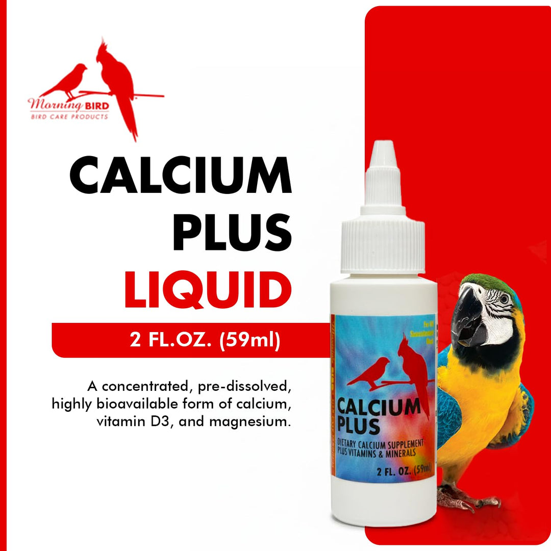 Morning Bird Calcium Plus Liquid 2 Fl Oz