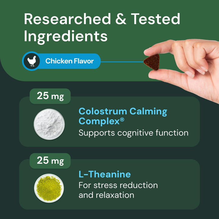 VetriScience Veterinary Strength Calm &amp; Confident, Chicken, 60 Chews