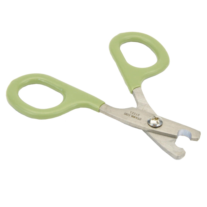 Coastal Pet Safari Cat Nail Trimmer - Double Guillotine, Single-Snip Kitten, Cat, Bunny &amp; Pet Nail Clippers - Left- or Right-Handed Scissors - One Size