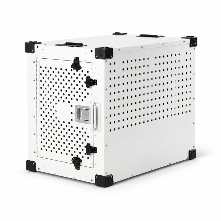 Impact High Anxiety Dog Crate - Escape Proof Kennel (White, 30")