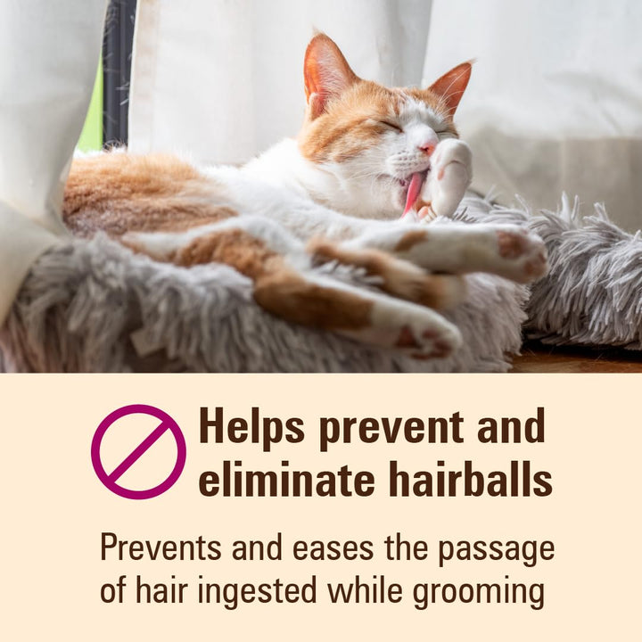 SENTRY PET CARE Sentry Hairball Relief for Cats,Malt Flavor,4.4 Ounces