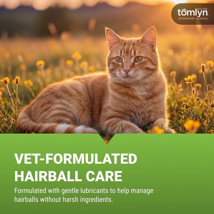 TOMLYN Laxatone, Hairball Gel for Cats, Tuna, 4.25 oz