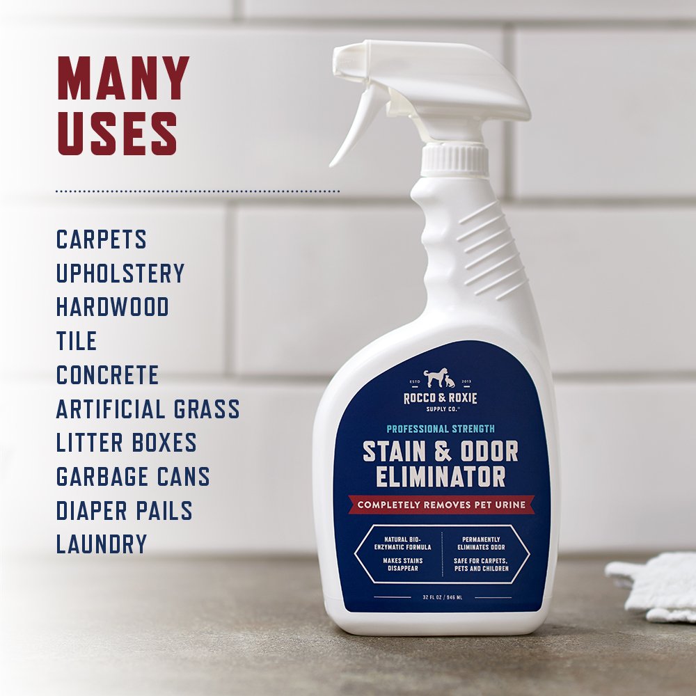 Rocco &amp; Roxie Enzyme Stain &amp; Odor Eliminator, 32 Fl Oz