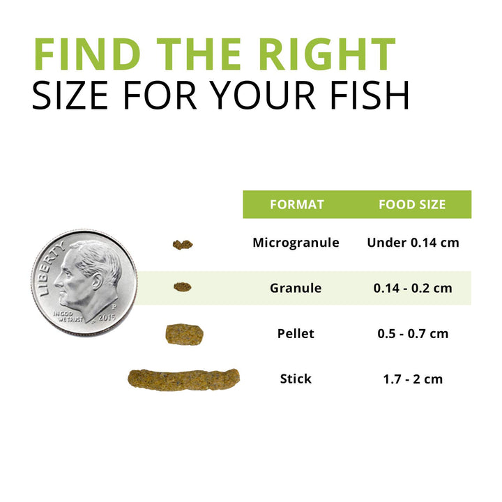 Fluval Bug Bites Bottom Feeder Fish Food, Granules for Small to Medium Sized Fish, 1.60 Oz., A6586 (Pack of 2)