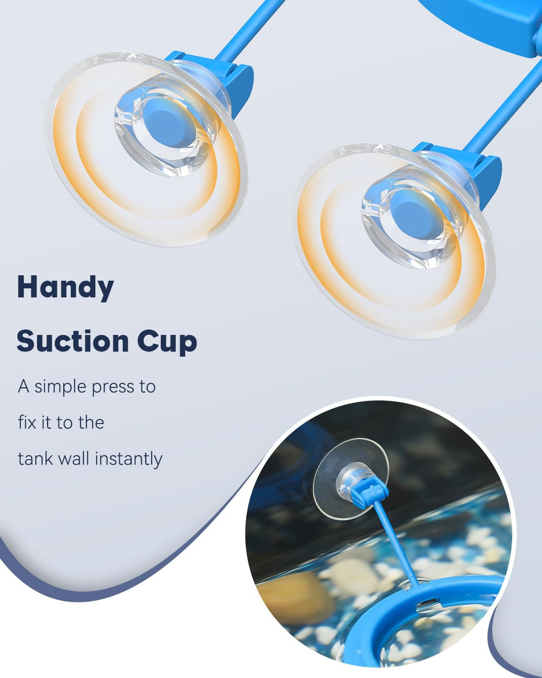 Pawfly 2 Pcs Fish Feeding Ring for Aquarium – Round and Square Floating Food Feeder with Suction Cup for Betta, Goldfish, Guppy, Turtle &amp; Small Fish