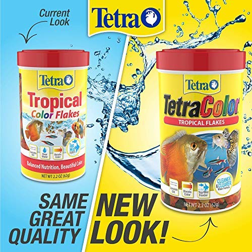 Tetra ColorPlus Tropical Flakes Fish Food, 7.06 oz