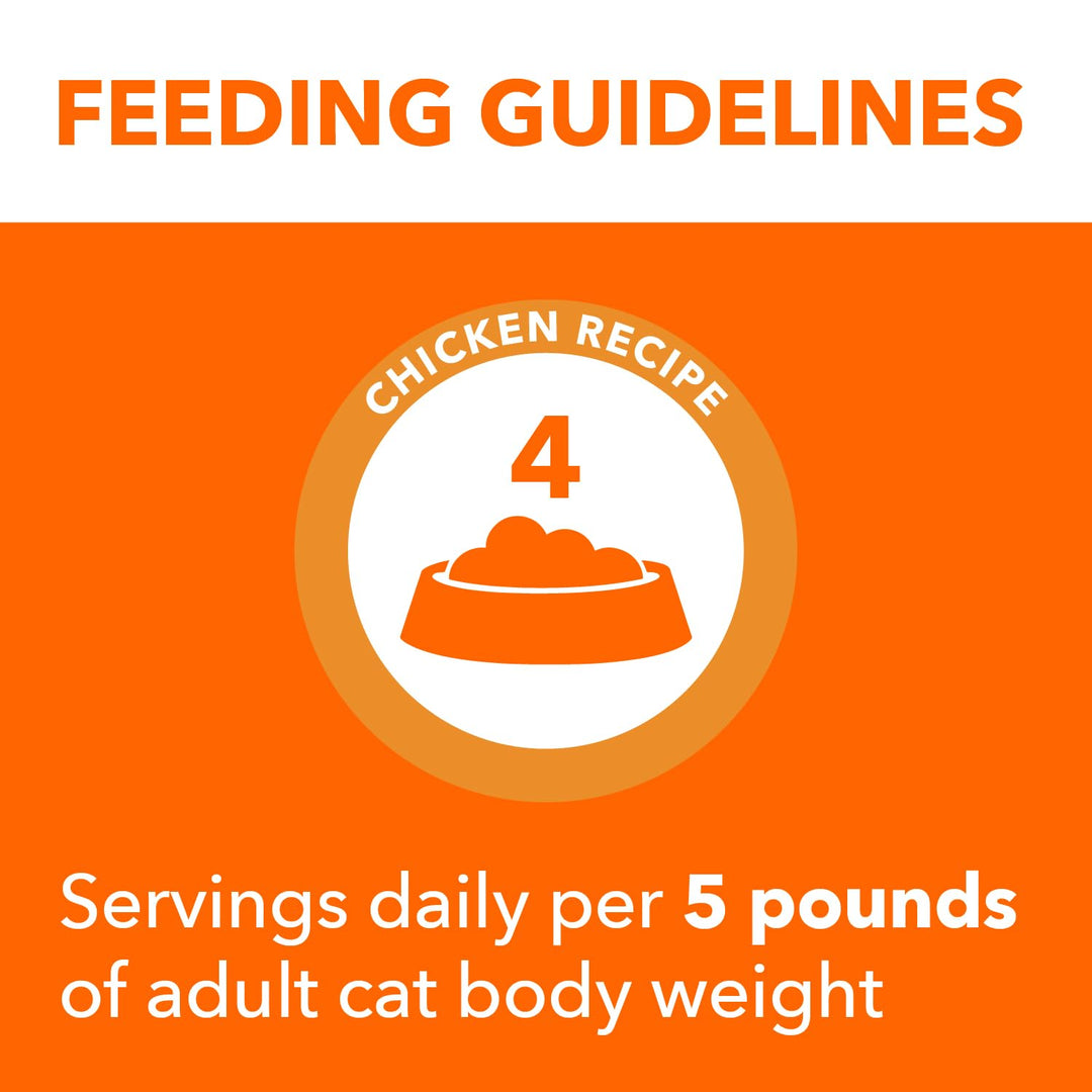 IAMS Perfect Portions Grain Free Wet Cat Food, Healthy Adult Cat Food Wet, Chicken Recipe Cuts in Gravy, (24) 2.6 oz. Twin-Pack Trays (Pack of 2)