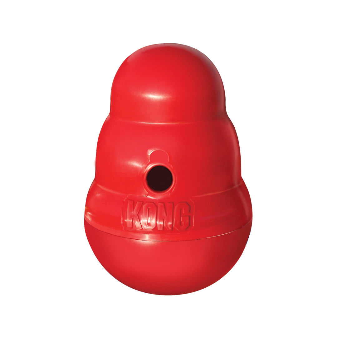 KONG Wobbler, Interactive Treat-Dispensing Dog Toy, for Medium/Large Dogs