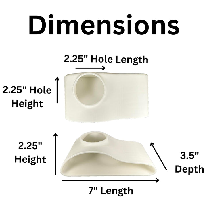 Aquarium Underground Tunnel Cave Natural Curve | Viewing Fish &amp; Shrimp Under Gravel Tunnel | Fish Tank Decor Decoration Hideout Perfect for Corydora Catfish, Kuhli Loach, Clown Loach, Pleco (White)