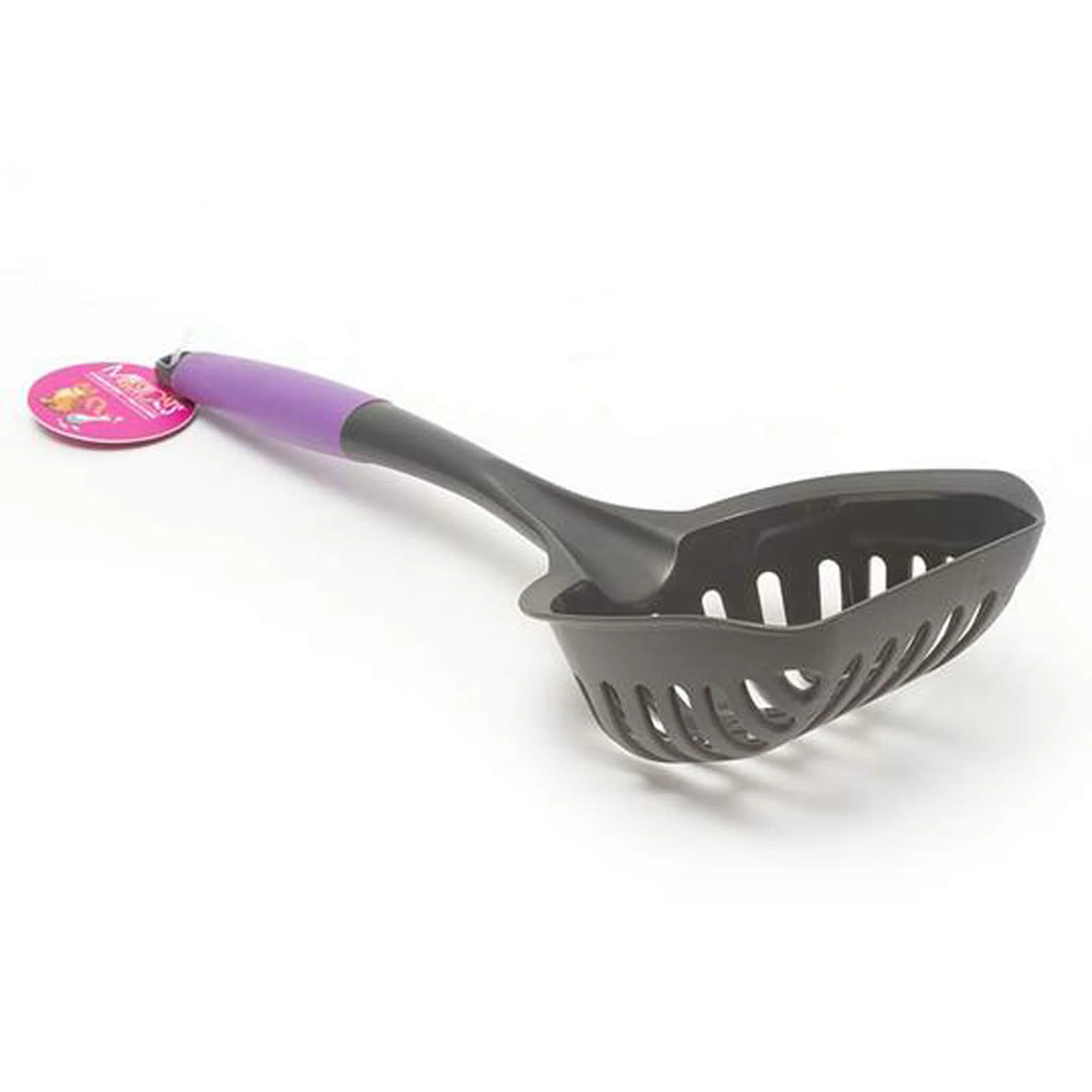 Messy Mutts Cat Litter Scoop Purple-