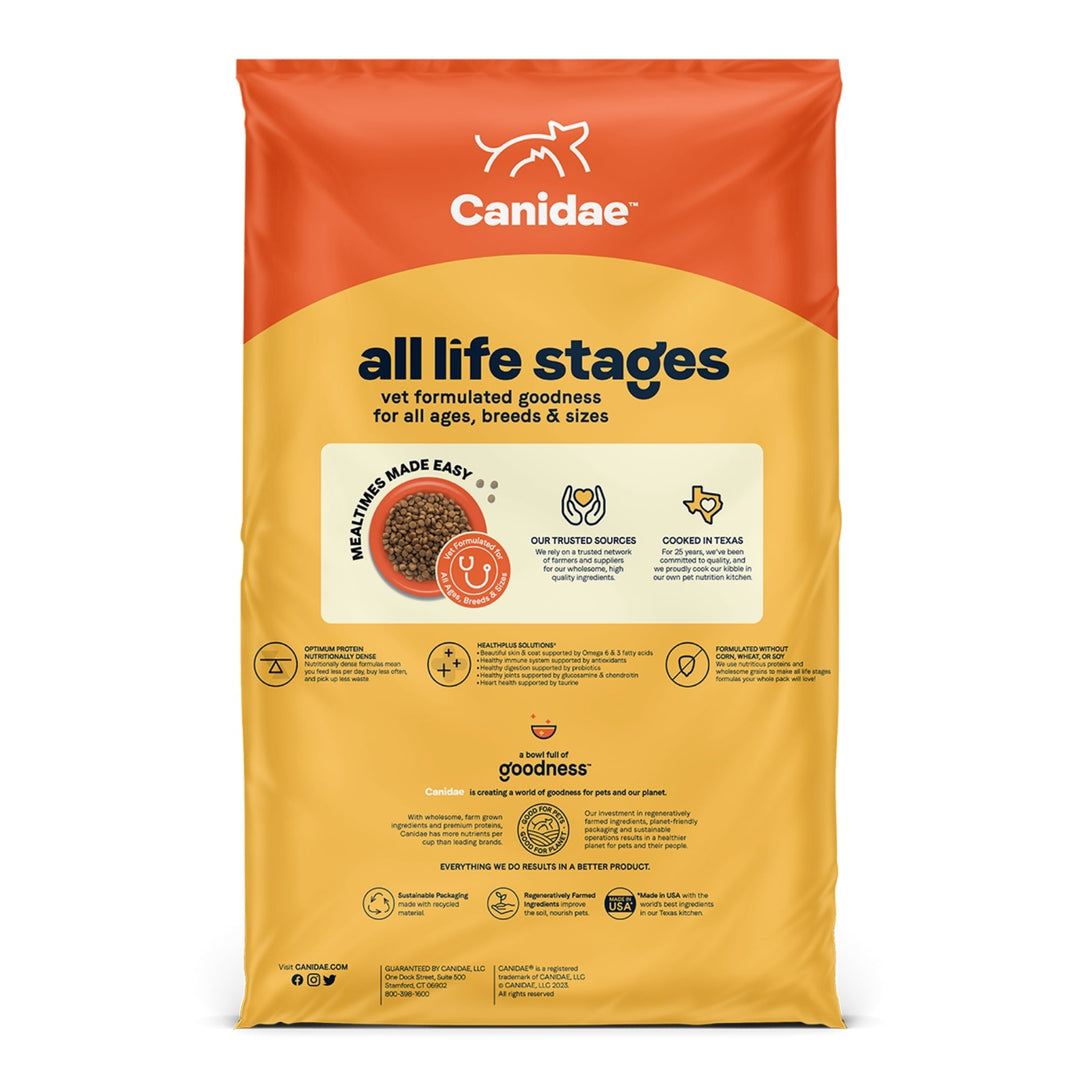 CANIDAE All Life Stages Dry Dog Food Chicken Meal & Rice 40lb