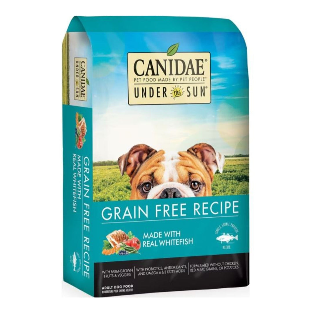 CANIDAE Under The Sun GrainFree Dry Dog Food Whitefish, 1ea/23.5 lb