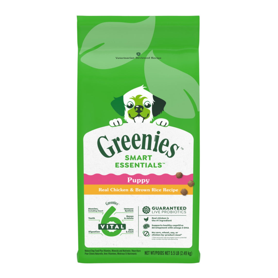 Greenies Smart Essentials Puppy High Protein Dry Dog Food Chicken 5.5lbs