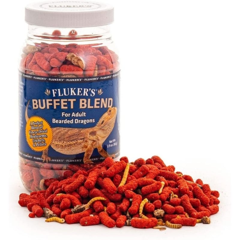 Flukers Buffet Blend for Adult Bearded Dragons - 2.9 oz-
