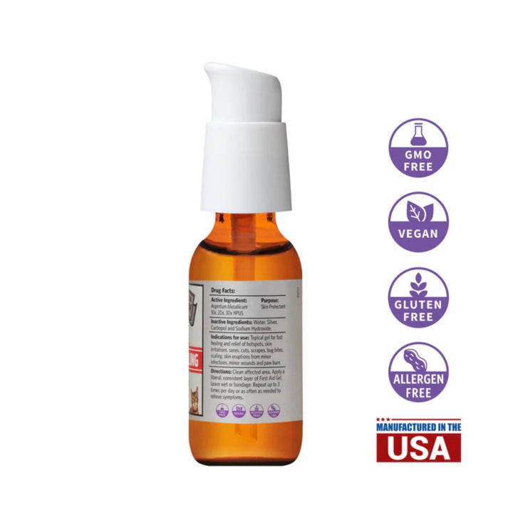 Sovereign Silver Pets Topical First Aid Gel Ds 12 Pc