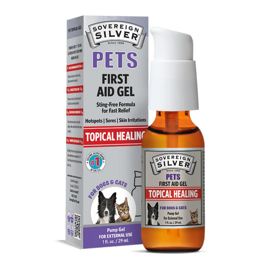 Sovereign Silver Pets Topical First Aid Gel Ds 12 Pc