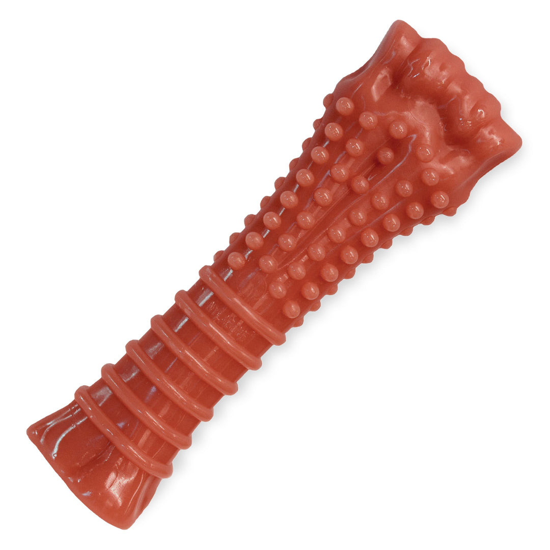 Nylabone Textured Knuckle Bone Power Chew Toys for Dogs, Durable &amp; Tough Dog Toys for Aggressive Chewers, Bacon Flavor, X-Large/Giant - 50+ lbs, 1 Count