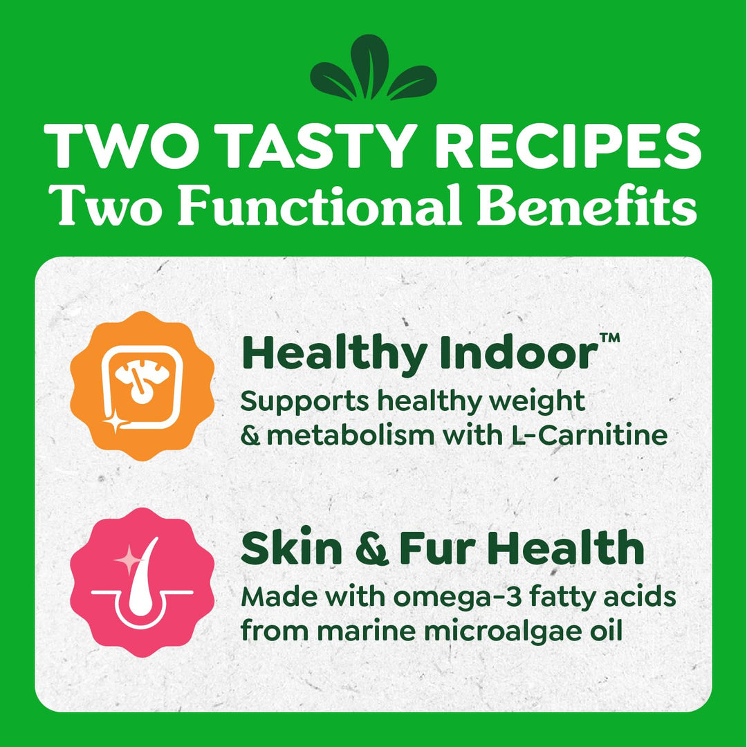 Greenies Feline Smart Purees Cat Treats, Indoor and Skin &amp; Fur, 40 Count