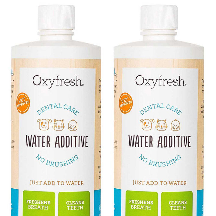 Oxyfresh Premium Pet Dental Care Solution Pet Water Additive – No Brushing
