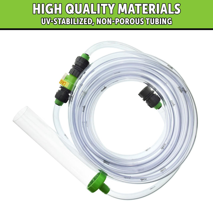Python No Spill Clean and Fill Aquarium Maintenance System, Gravel Cleaner and Water Changer, 50 Foot