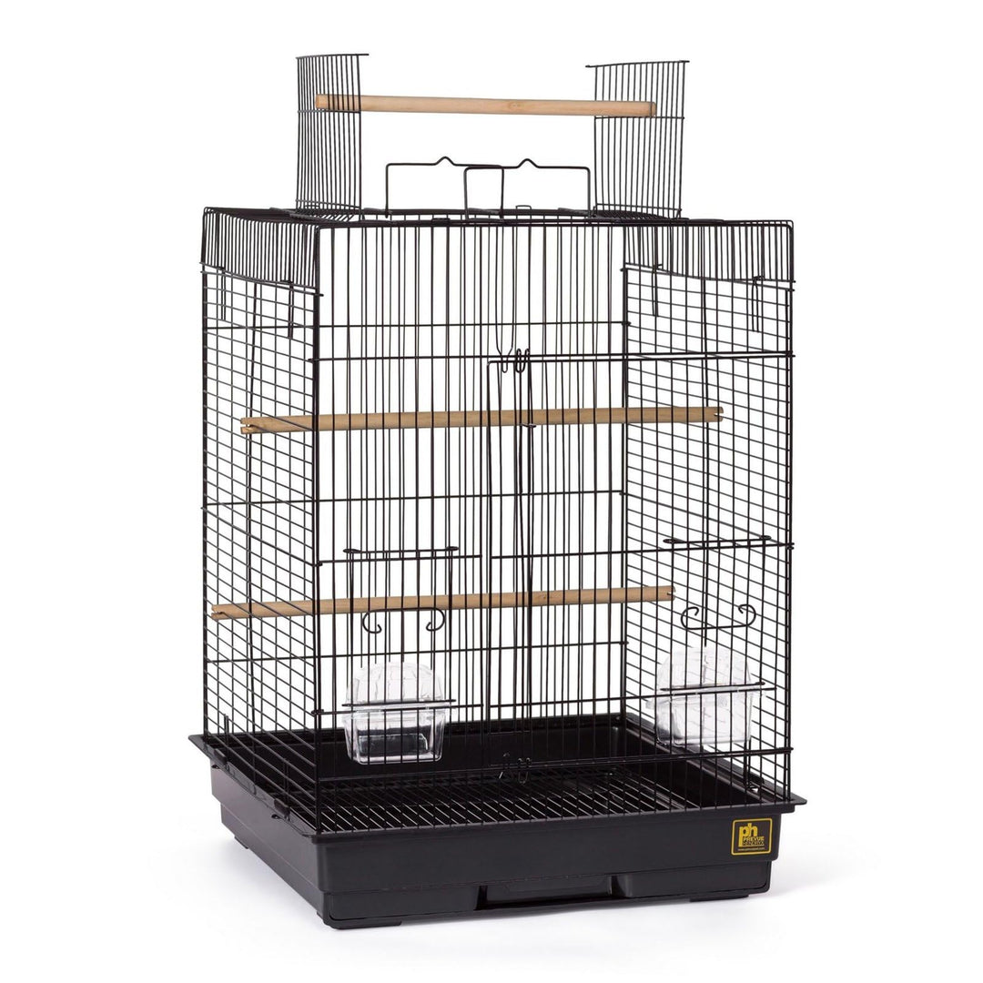 Prevue Pet Products Top Opening Bird Cage - Black