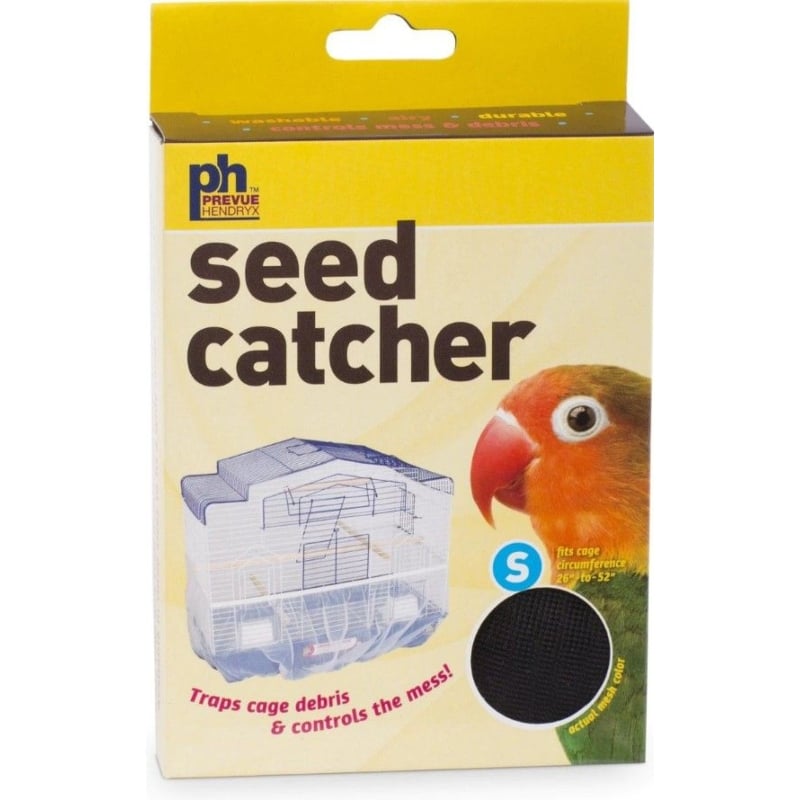 Prevue Seed Catcher Traps Cage Debris and Controls the Mess - Small - 1 count-