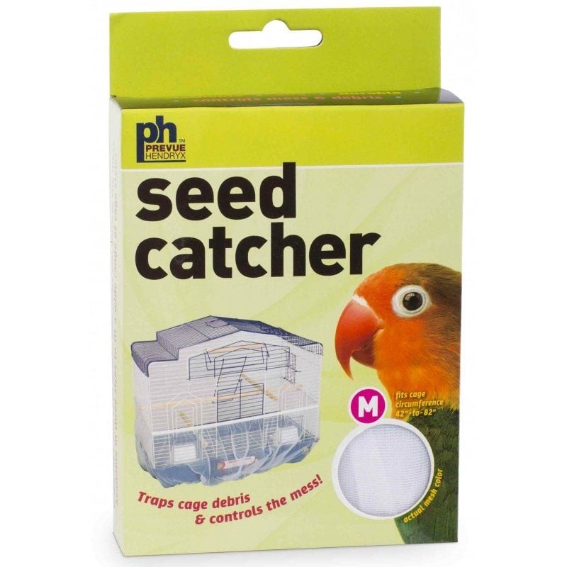 Prevue Seed Catcher Traps Cage Debris and Controls the Mess - Medium - 1 count-
