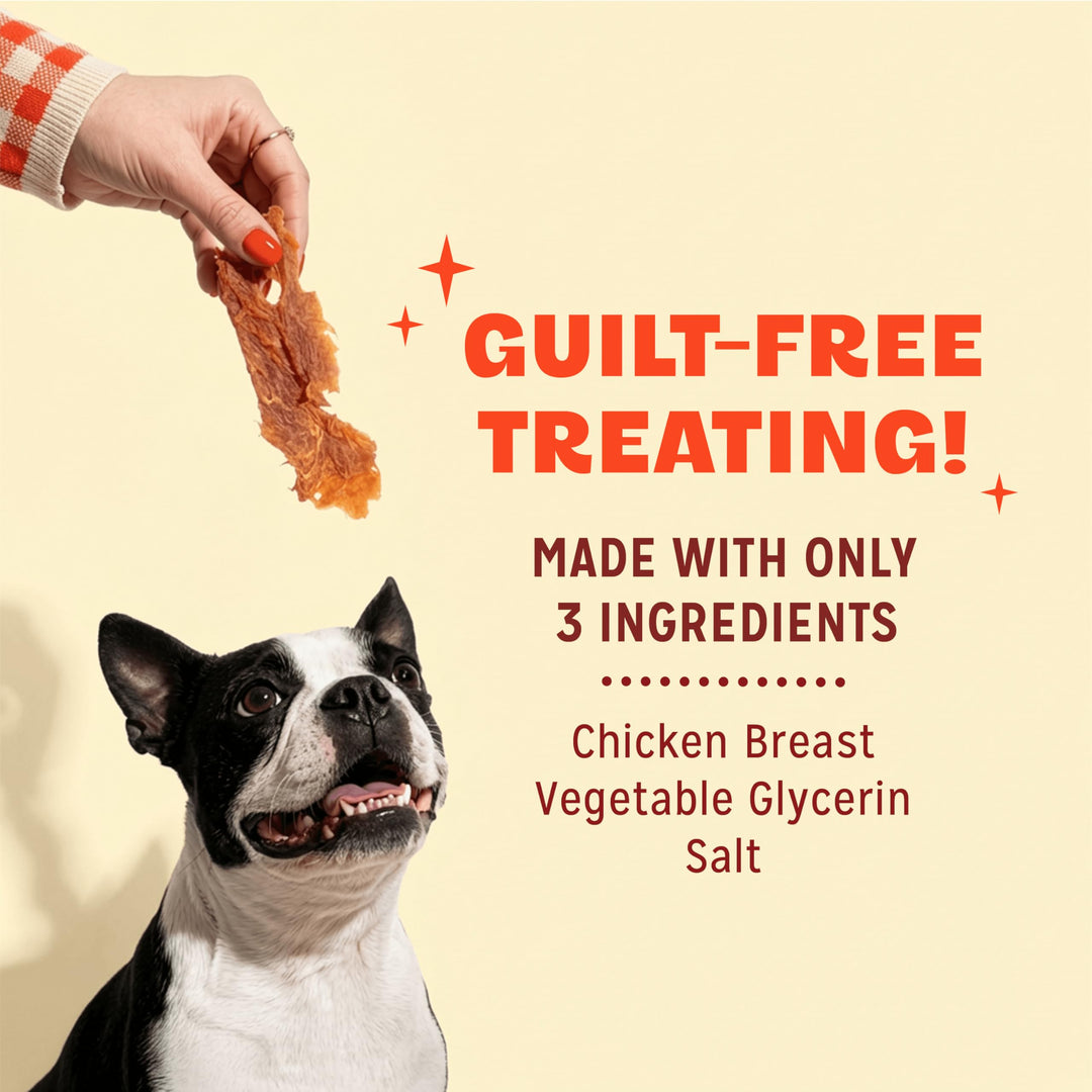 Pur Luv Dog Treats, Chicken Jerky Dog Treat with Real Chicken Breast, 16 oz