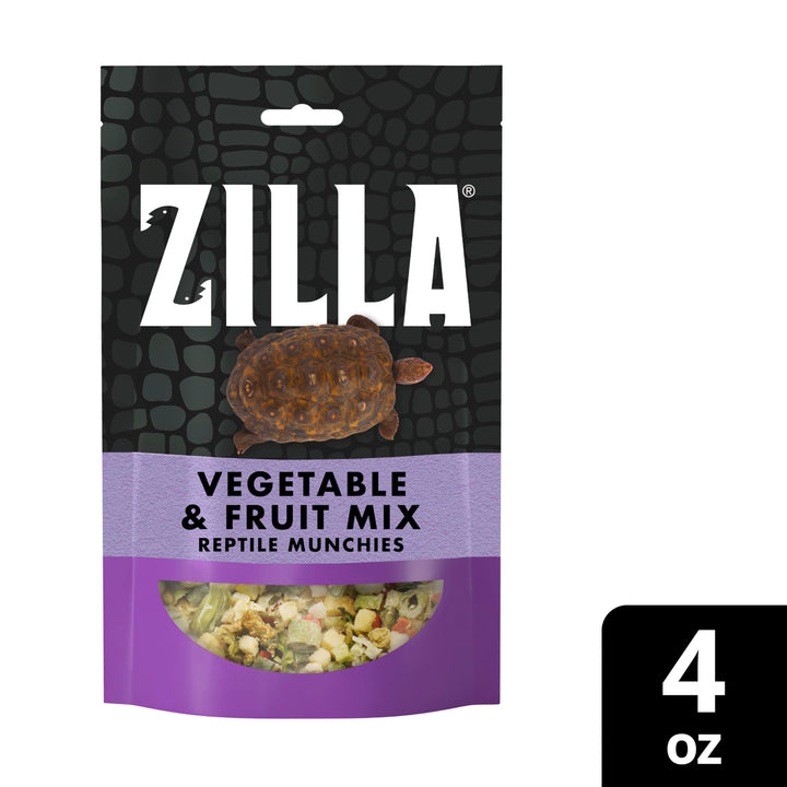Zilla Reptile Munchies Vegetable and Fruit Mix 4 oz.