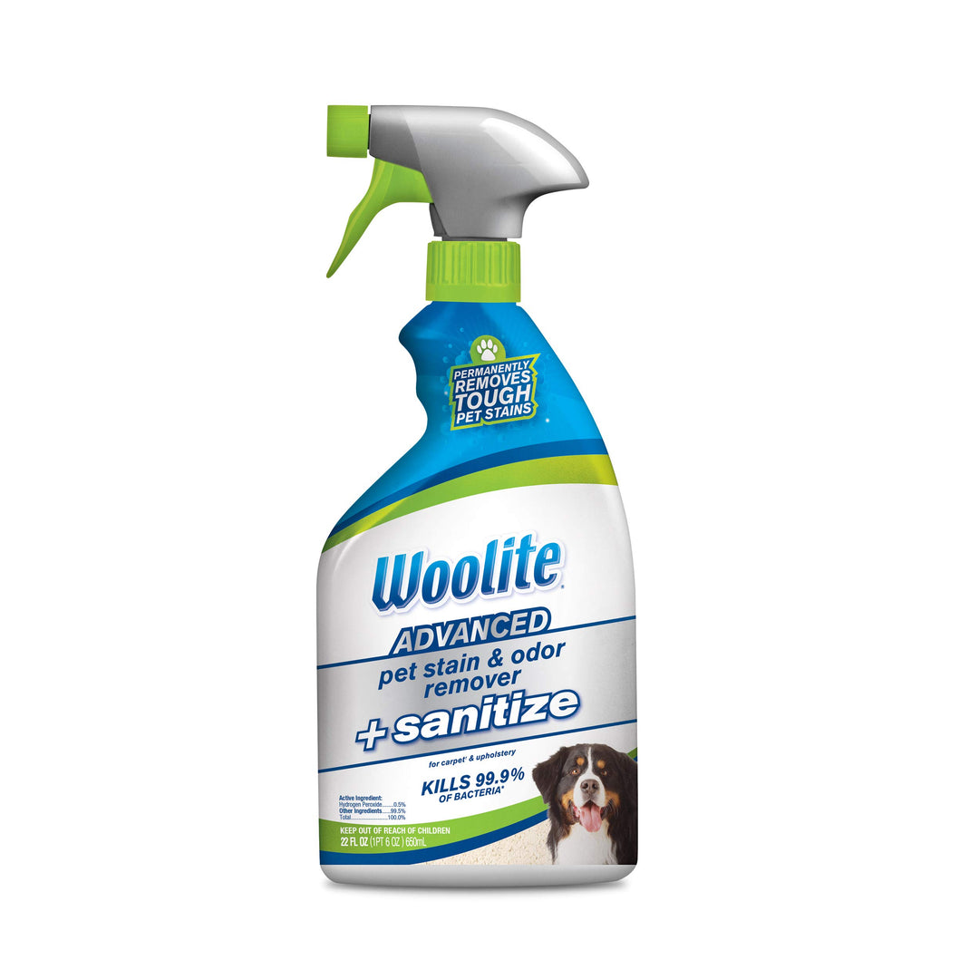 Bissell Woolite Advanced Pet Stain &amp; Odor Remover + Sanitize, 11521 (22fl oz)