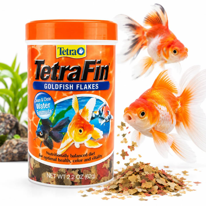 Tetra Goldfish Flakes Fish Food, 2.2 oz