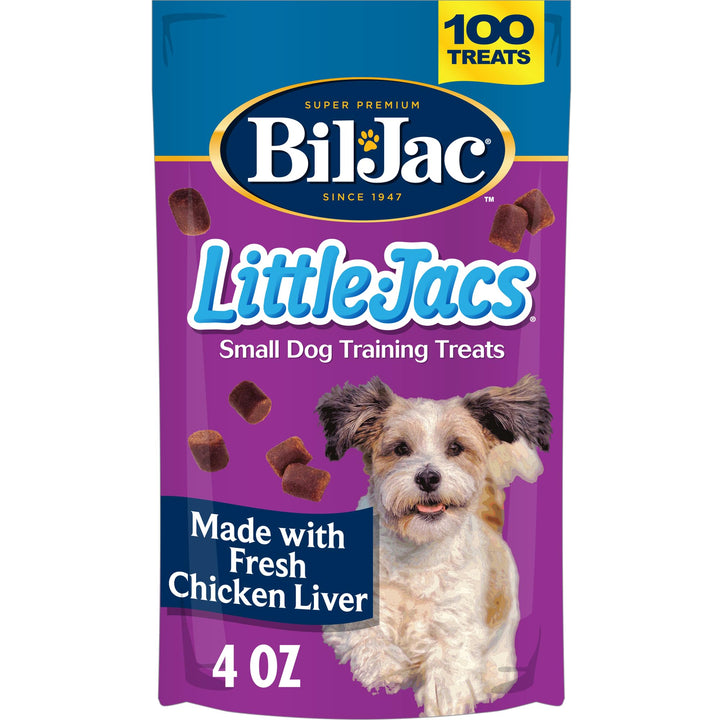 Bil-Jac Little-Jacs Soft Dog Training Treats with Chicken Liver | 4 oz