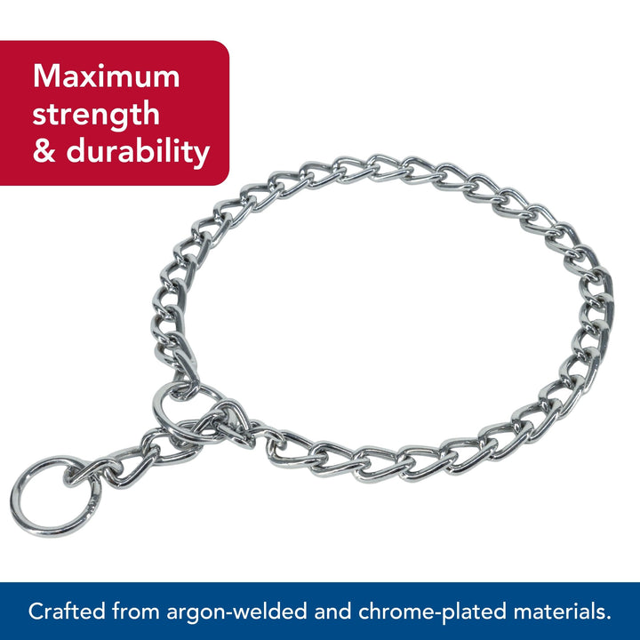 Coastal Pet Titan Chain Training Dog Collar, 4 mm x 24"