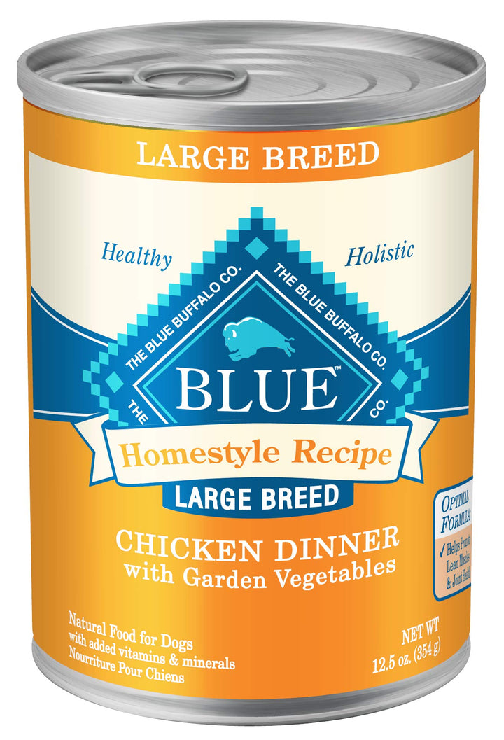 Blue Buffalo Homestyle Recipe Chicken Adult Wet Dog Food, 12.5 oz, 12 ct